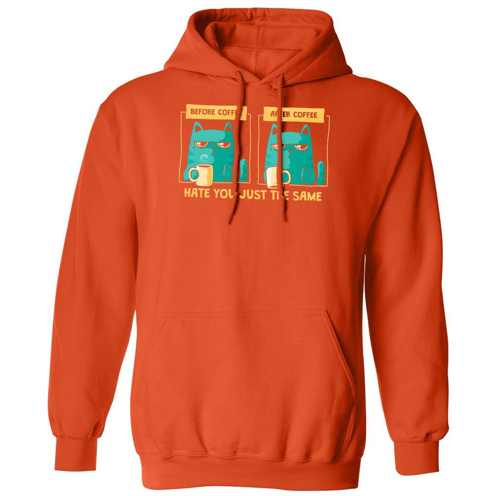 Classic Unisex Hoodie - 82EBA7WU - Orange - 10