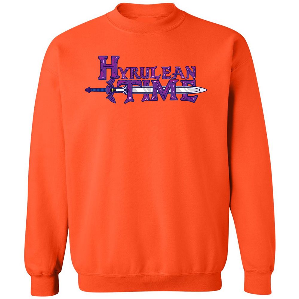 Classic Unisex Sweatshirt - ZVM9D8ST - Orange - 10