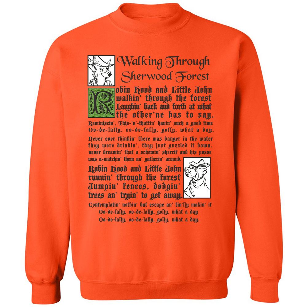 Classic Unisex Sweatshirt - DUTYZESK - Orange - 10