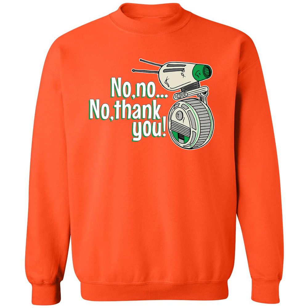 Classic Unisex Sweatshirt - JJSRW19J - Orange - 10