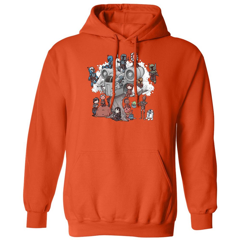Classic Unisex Hoodie - RP22XGDD - Orange - 10