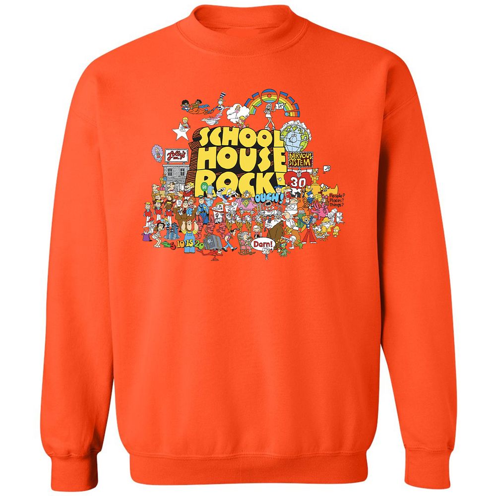 Classic Unisex Sweatshirt - 4NJYTRSP - Orange - 10