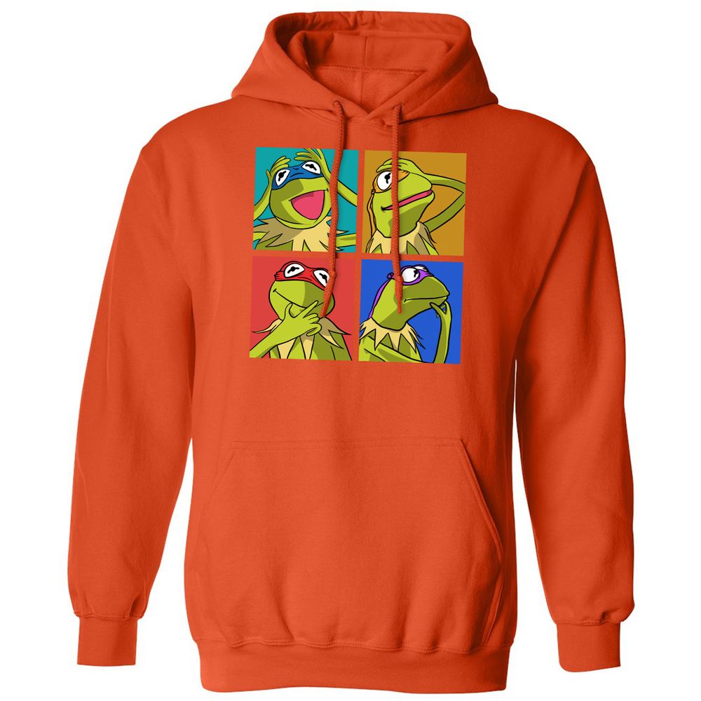 Classic Unisex Hoodie - H4EAXCQU - Orange - 10