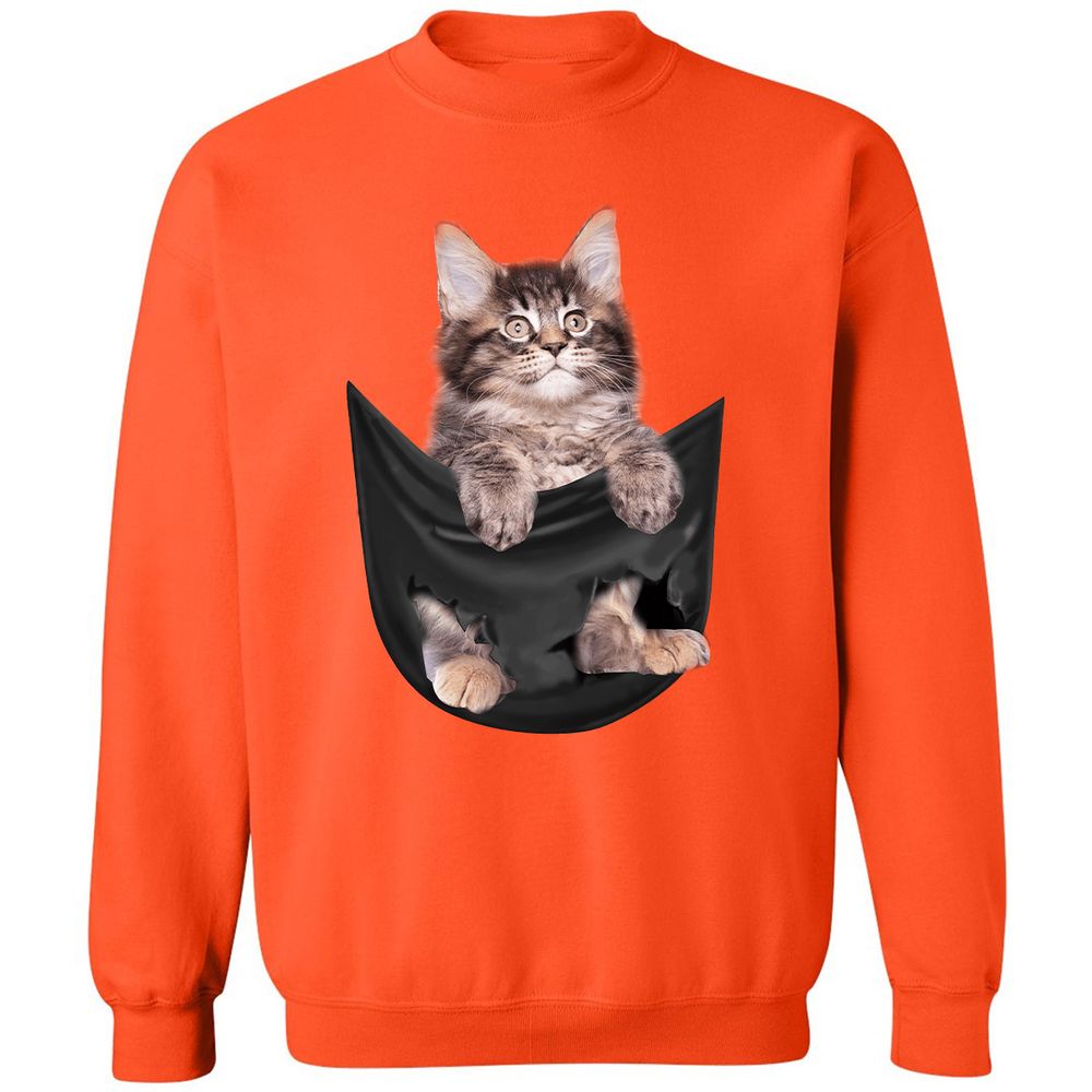 Classic Unisex Sweatshirt - 9FAGANS9 - Orange - 10