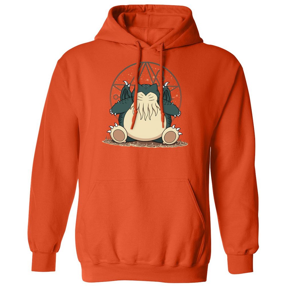 Classic Unisex Hoodie - 4U95U3GL - Orange - 10