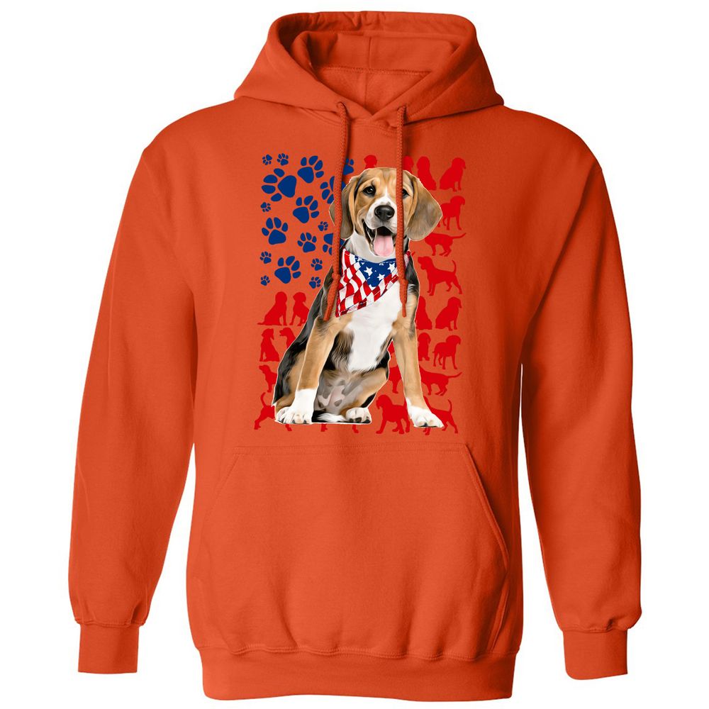 Classic Unisex Hoodie - AEV5A3AZ - Orange - 10