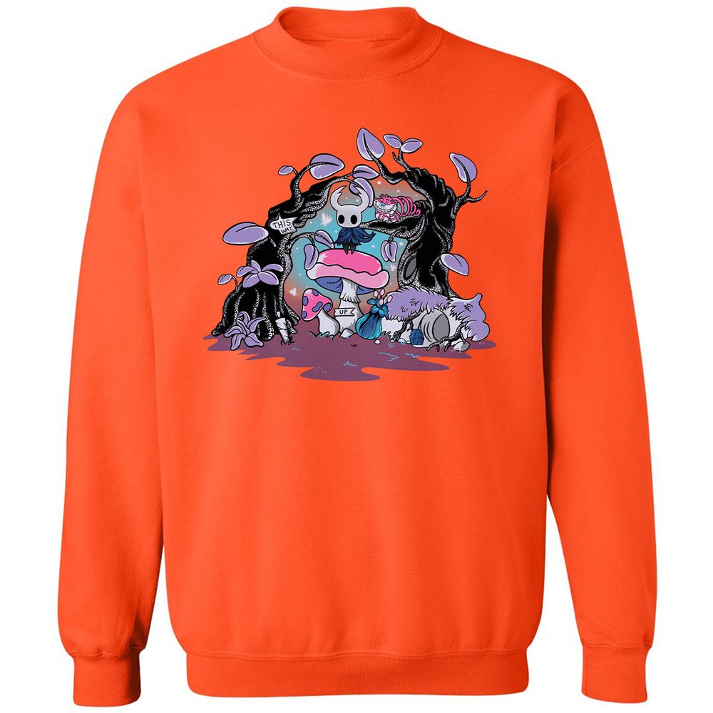 Classic Unisex Sweatshirt - R7AK8T3S - Orange - 10