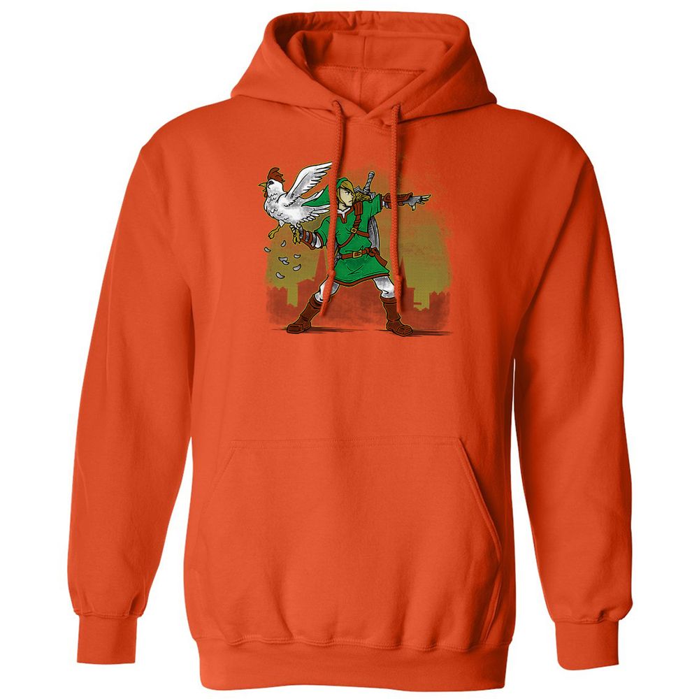 Classic Unisex Hoodie - QP5MZ7XT - Orange - 10