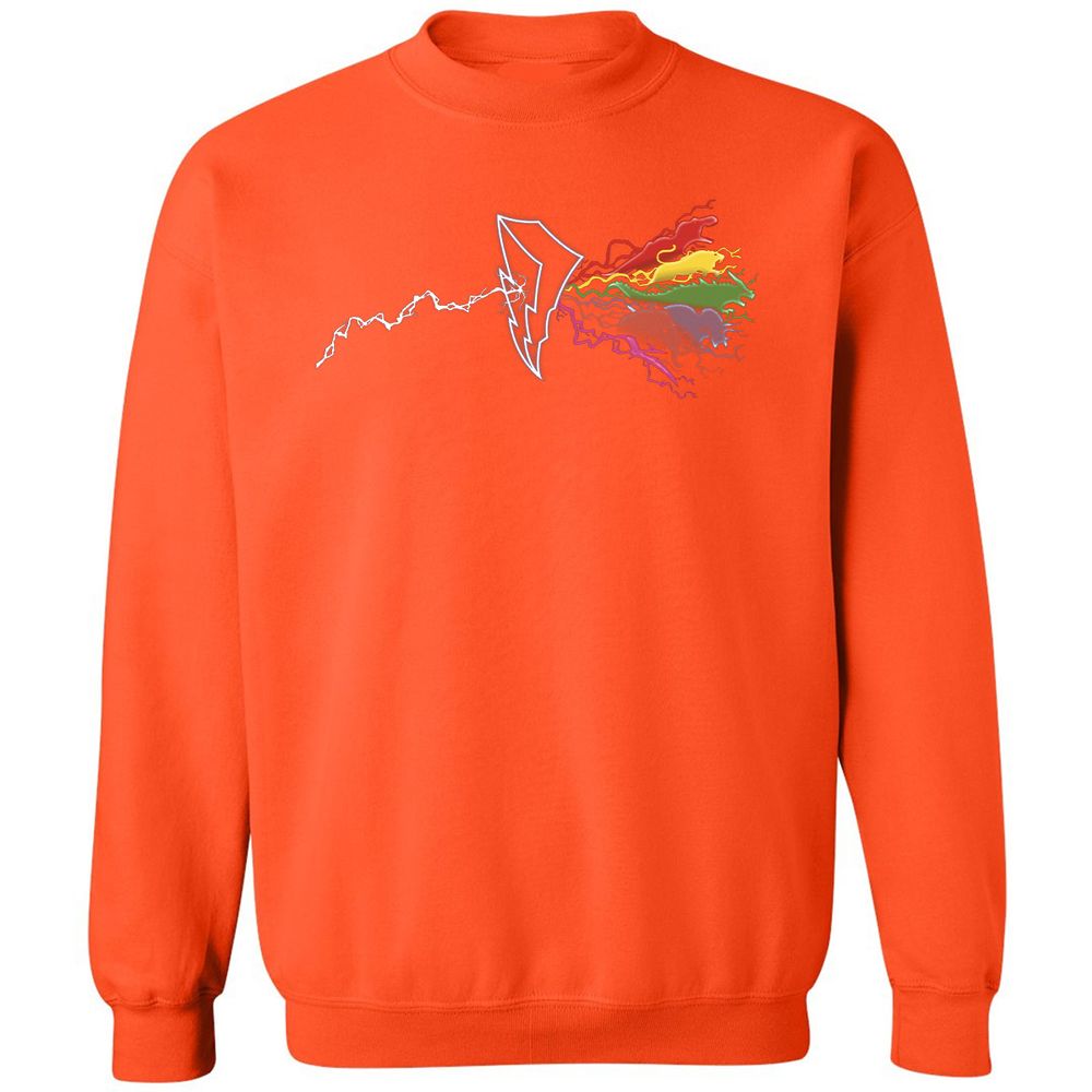 Classic Unisex Sweatshirt - 5MWMT7TT - Orange - 10
