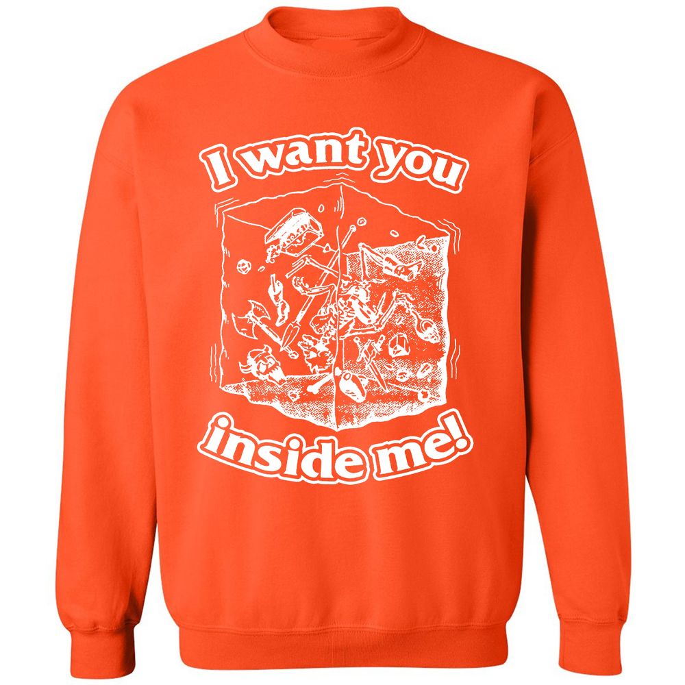 Classic Unisex Sweatshirt - PK9FLR4N - Orange - 10