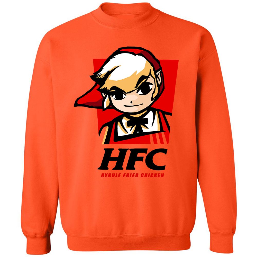 Classic Unisex Sweatshirt - L9F2L9QU - Orange - 10