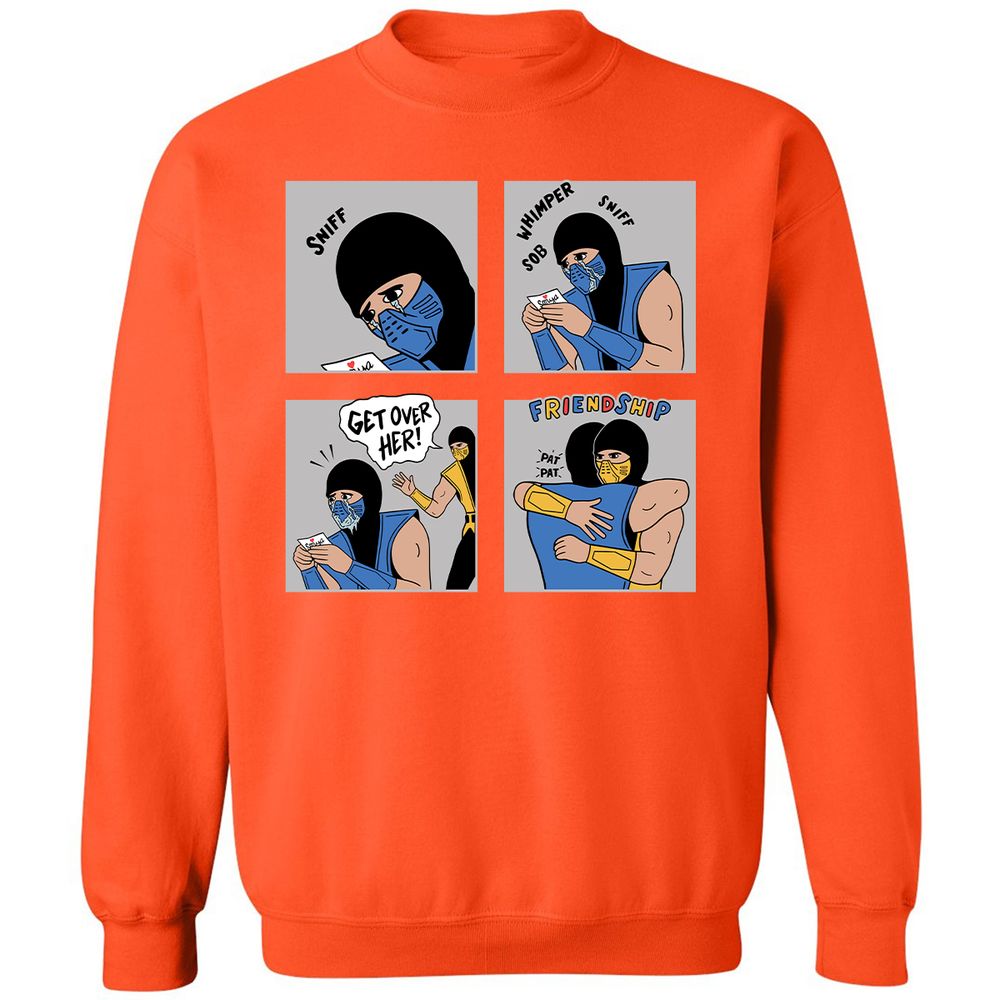 Classic Unisex Sweatshirt - 6CE16WJL - Orange - 10