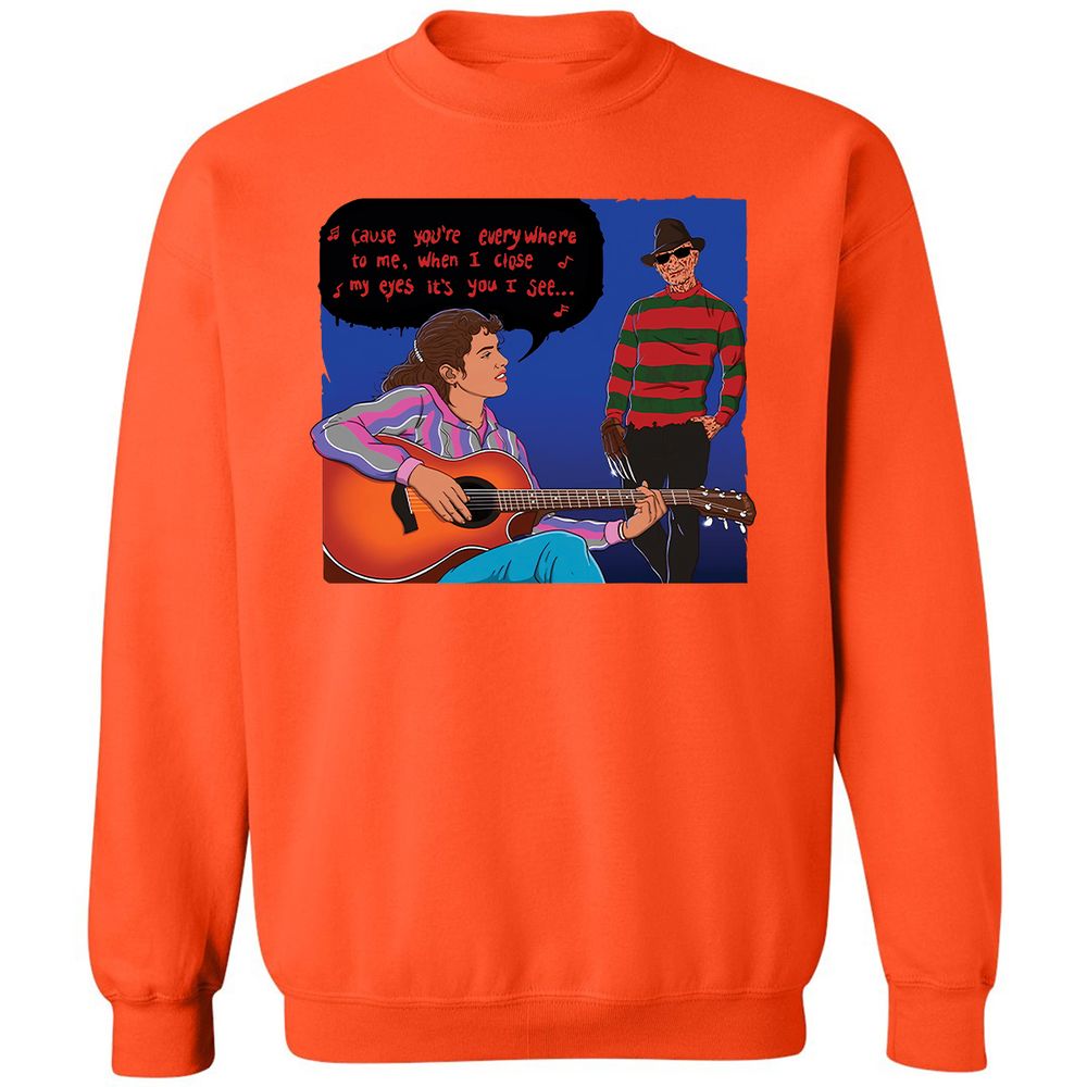 Classic Unisex Sweatshirt - AKXFQZNY - Orange - 10