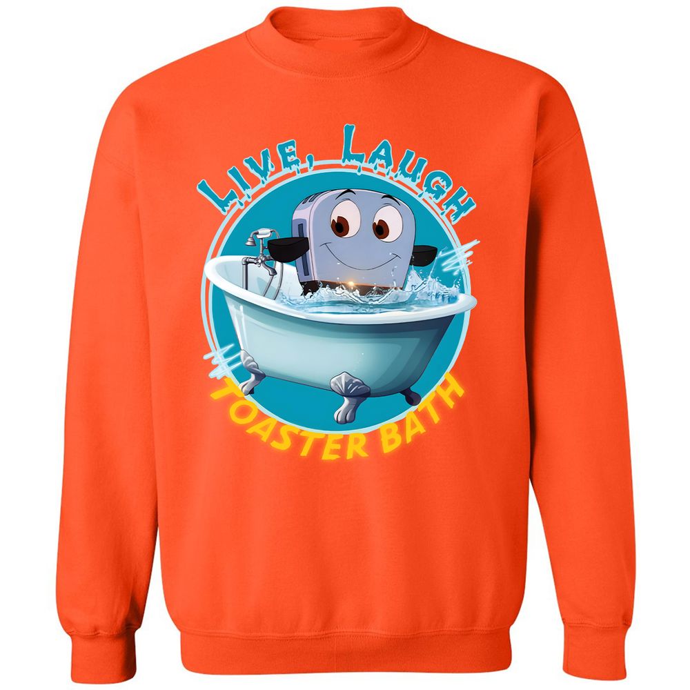 Classic Unisex Sweatshirt - 47QY63NW - Orange - 10