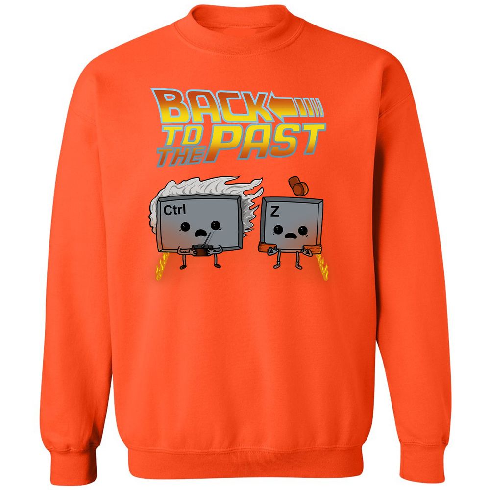 Classic Unisex Sweatshirt - CGHHBUH3 - Orange - 10