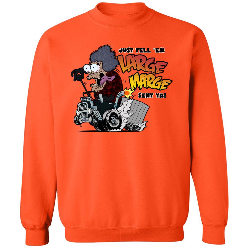 Classic Unisex Sweatshirt - GHDQY8XG - Orange - 10