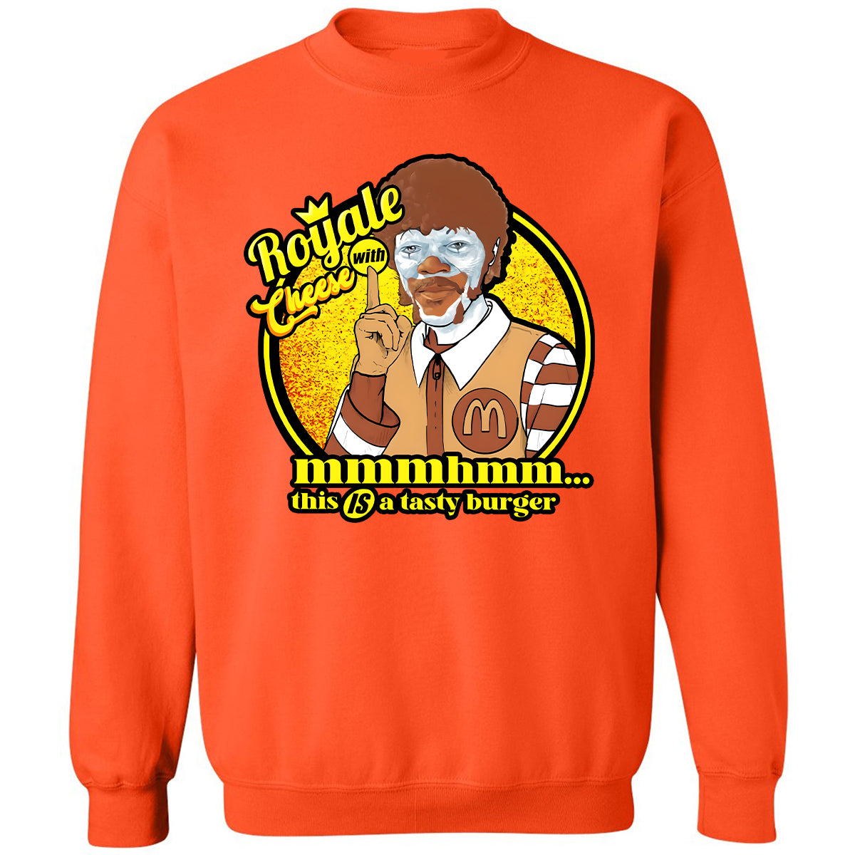 Classic Unisex Sweatshirt - 4BVS8FJ7 - Orange - 10