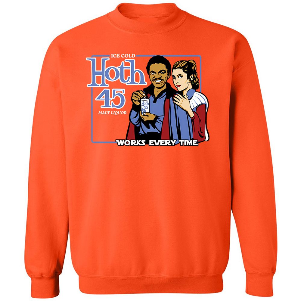 Classic Unisex Sweatshirt - Q2VDZV7M - Orange - 10