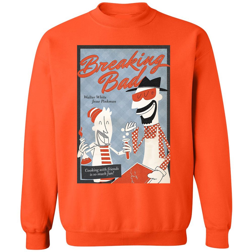 Classic Unisex Sweatshirt - PMD4V87K - Orange - 10