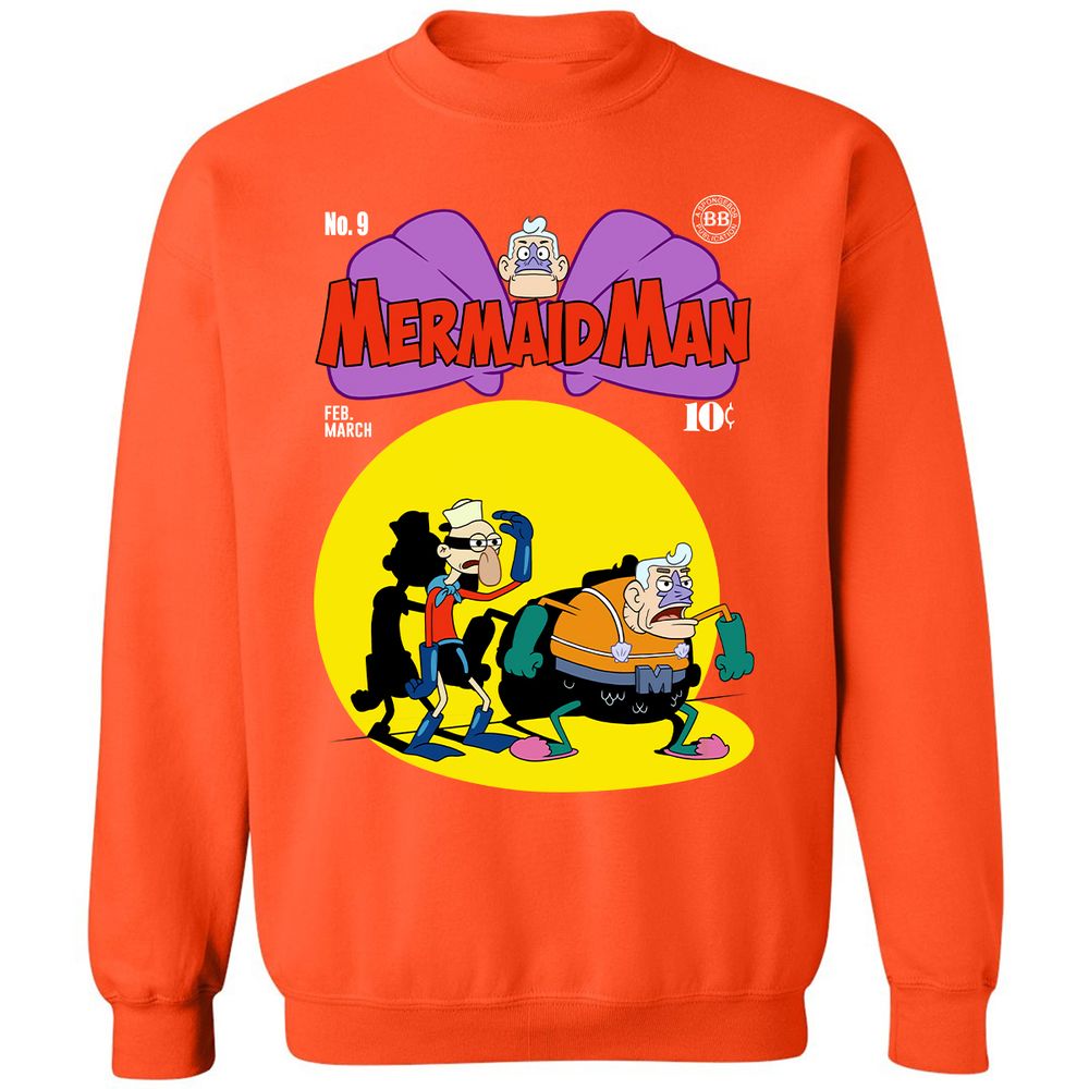 Classic Unisex Sweatshirt - CFKQRQLF - Orange - 10