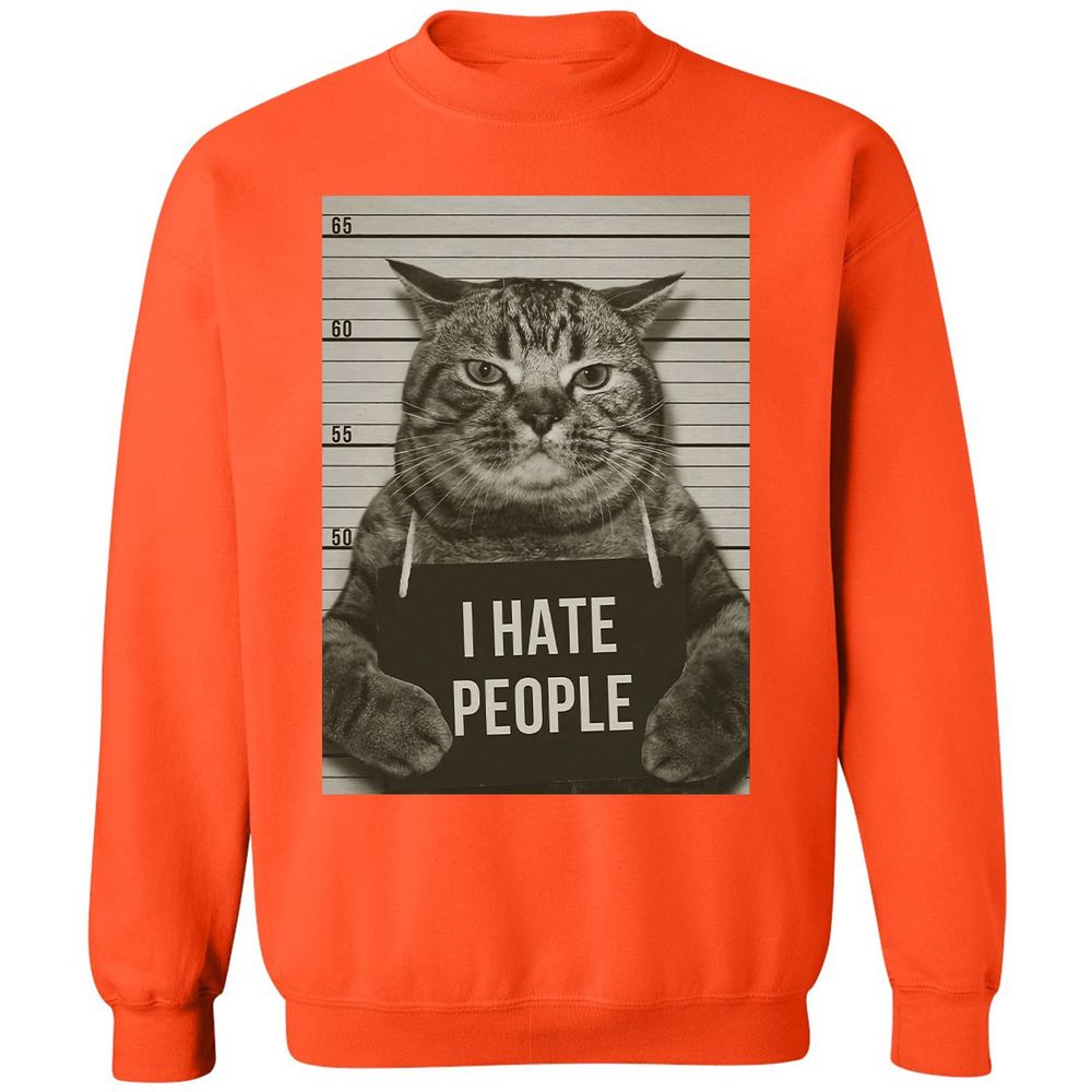 Classic Unisex Sweatshirt - JVJM5KE8 - Orange - 10