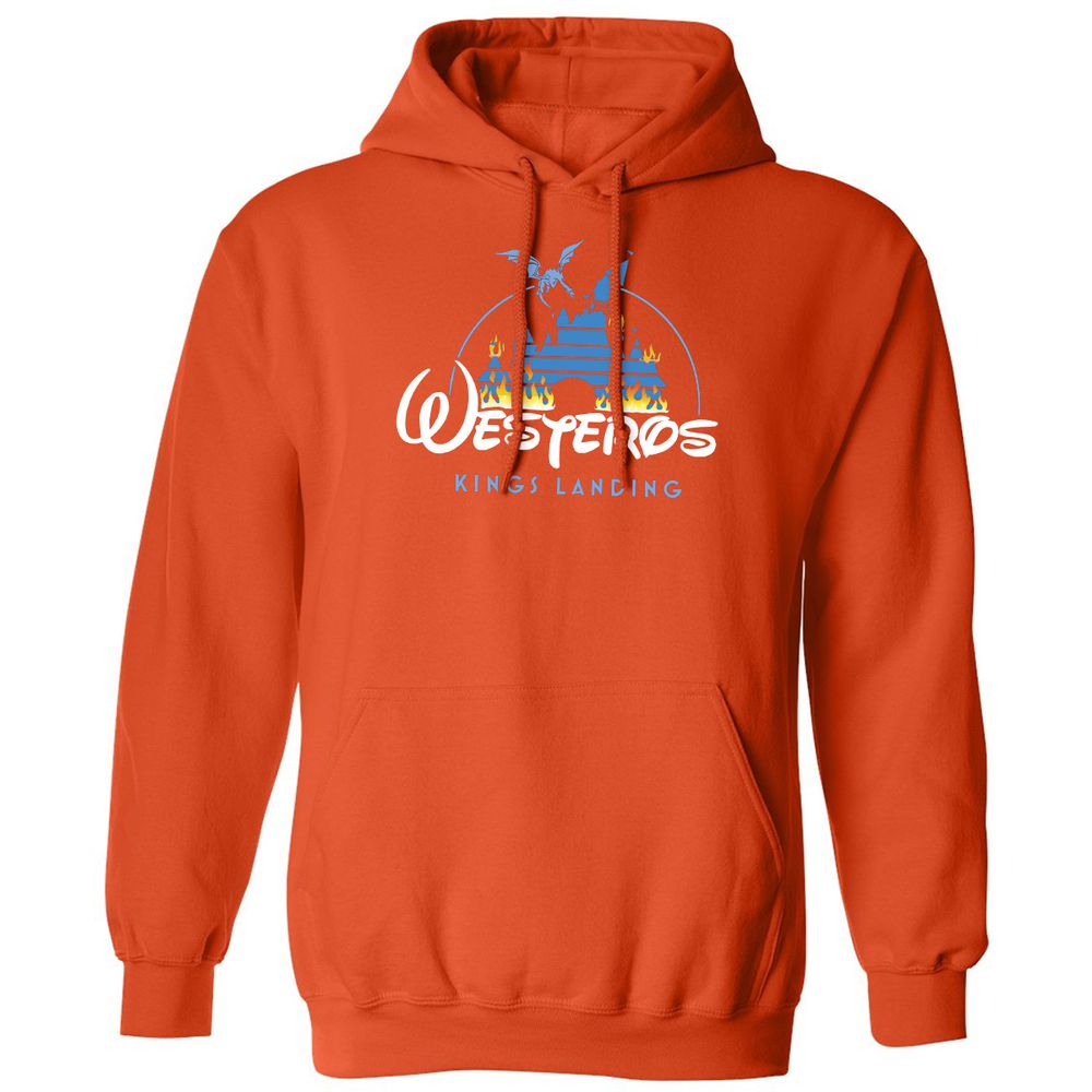 Classic Unisex Hoodie - EETS1E5B - Orange - 10