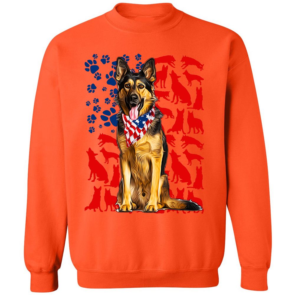Classic Unisex Sweatshirt - UUY8KDF3 - Orange - 10