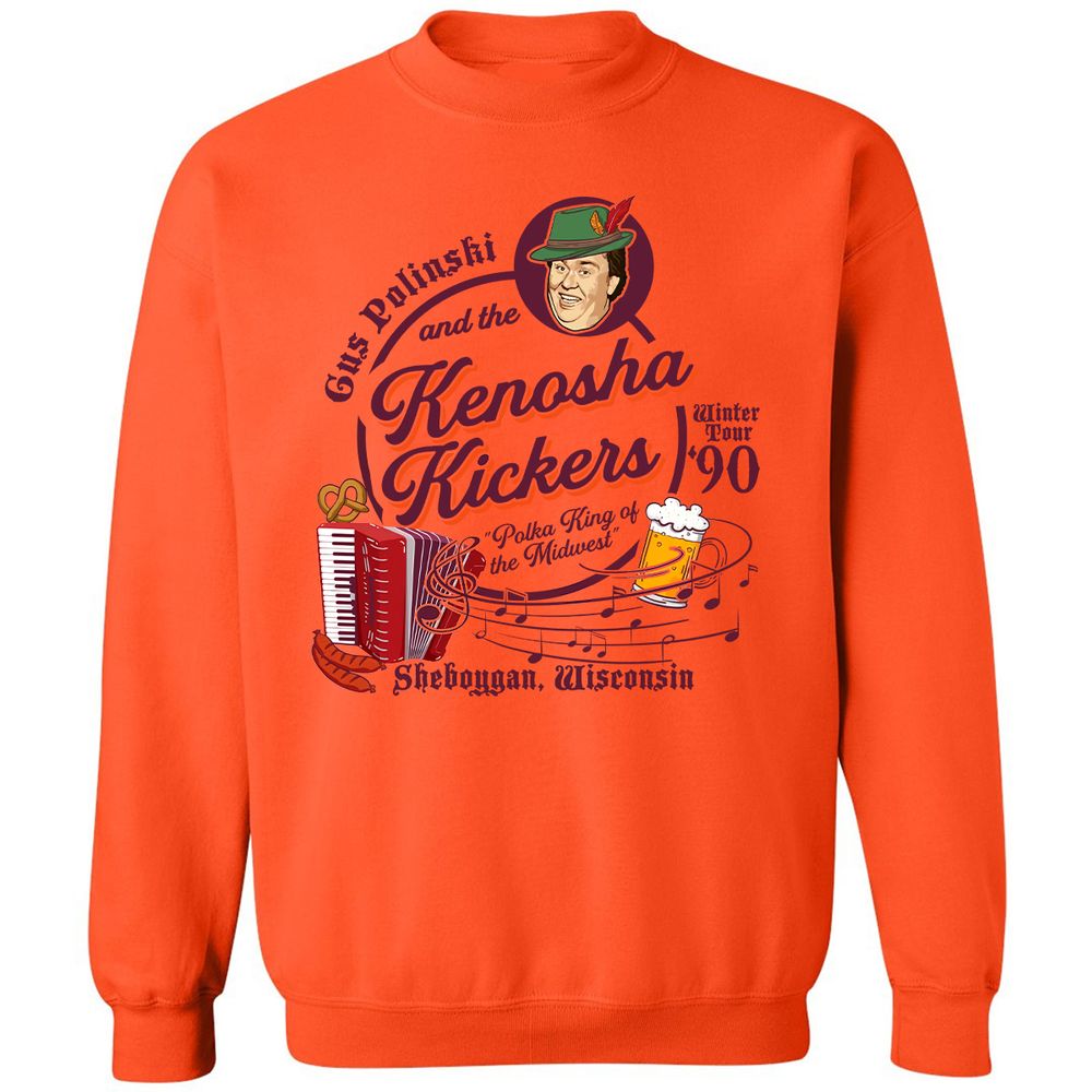 Classic Unisex Sweatshirt - PG3WTU1H - Orange - 10
