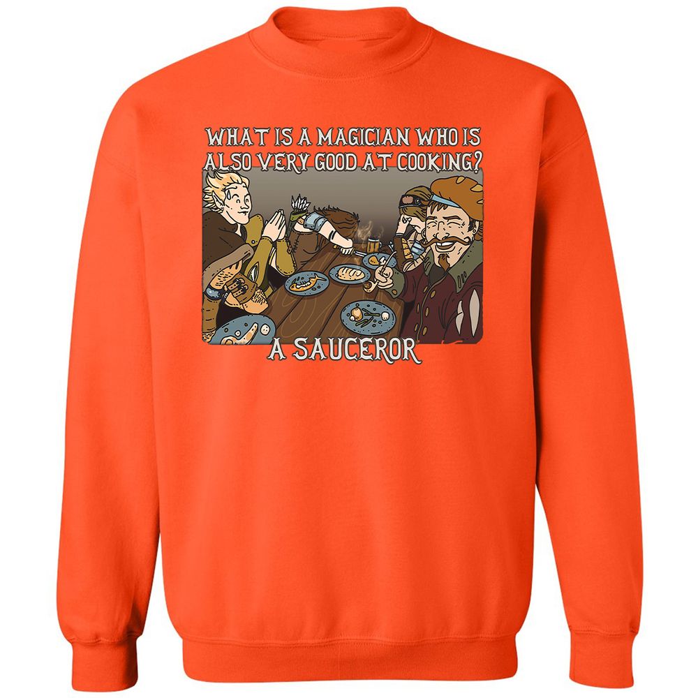 Classic Unisex Sweatshirt - NLD918AB - Orange - 10