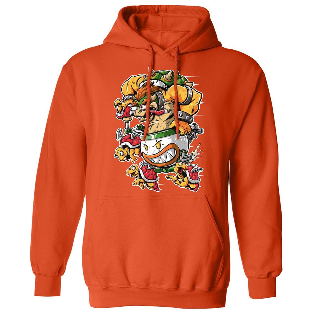 Classic Unisex Hoodie - Z3ELBDFN - Orange - 10