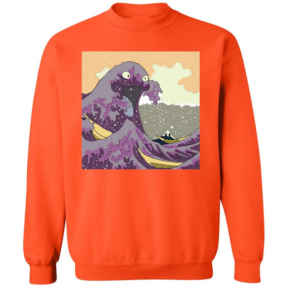 Classic Unisex Sweatshirt - 358VGV3J - Orange - 10