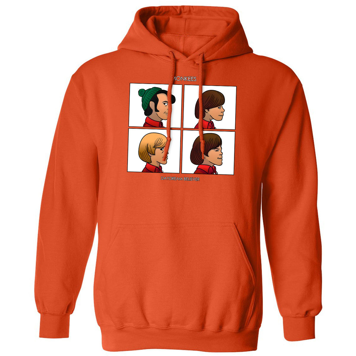 Classic Unisex Hoodie - ZKU4WGHB - Orange - 10