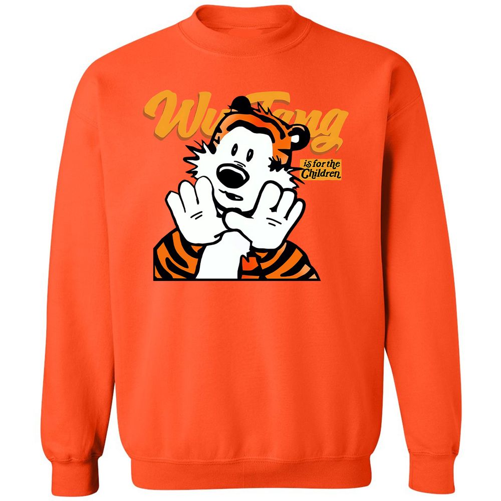 Classic Unisex Sweatshirt - 9T6Q67U9 - Orange - 10