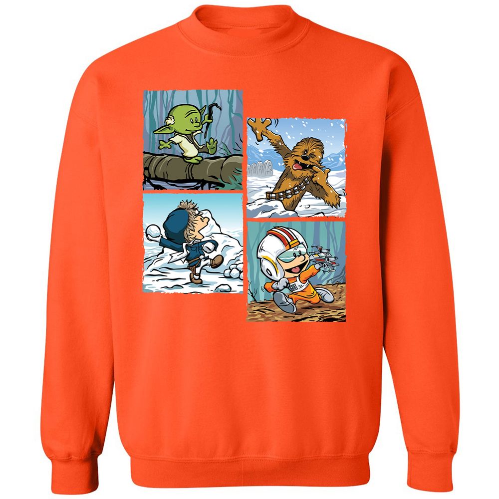 Classic Unisex Sweatshirt - DZU7KJFN - Orange - 10