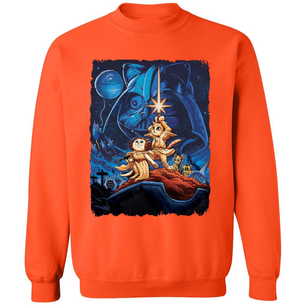 Classic Unisex Sweatshirt - M6EJG4DH - Orange - 10