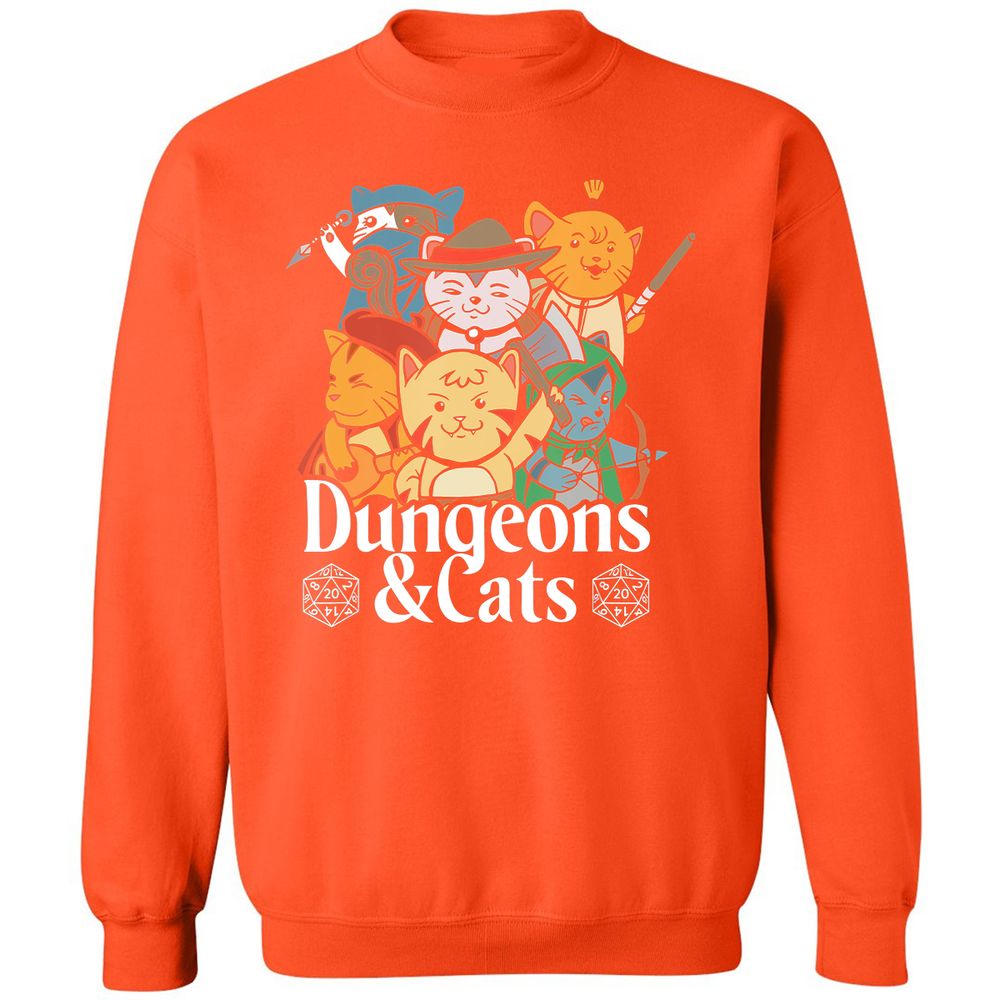 Classic Unisex Sweatshirt - RRCS1NG6 - Orange - 10