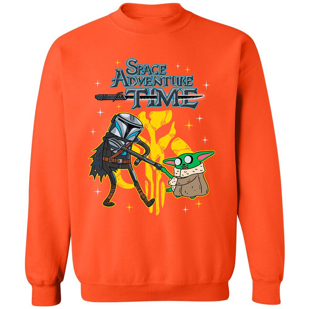 Classic Unisex Sweatshirt - 63ZU7PL6 - Orange - 10