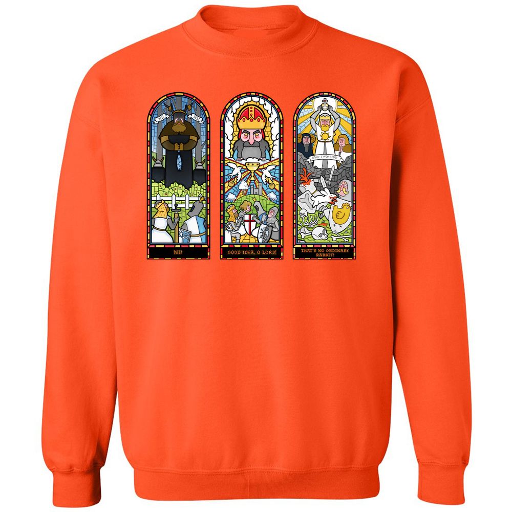 Classic Unisex Sweatshirt - GR69QAHT - Orange - 10