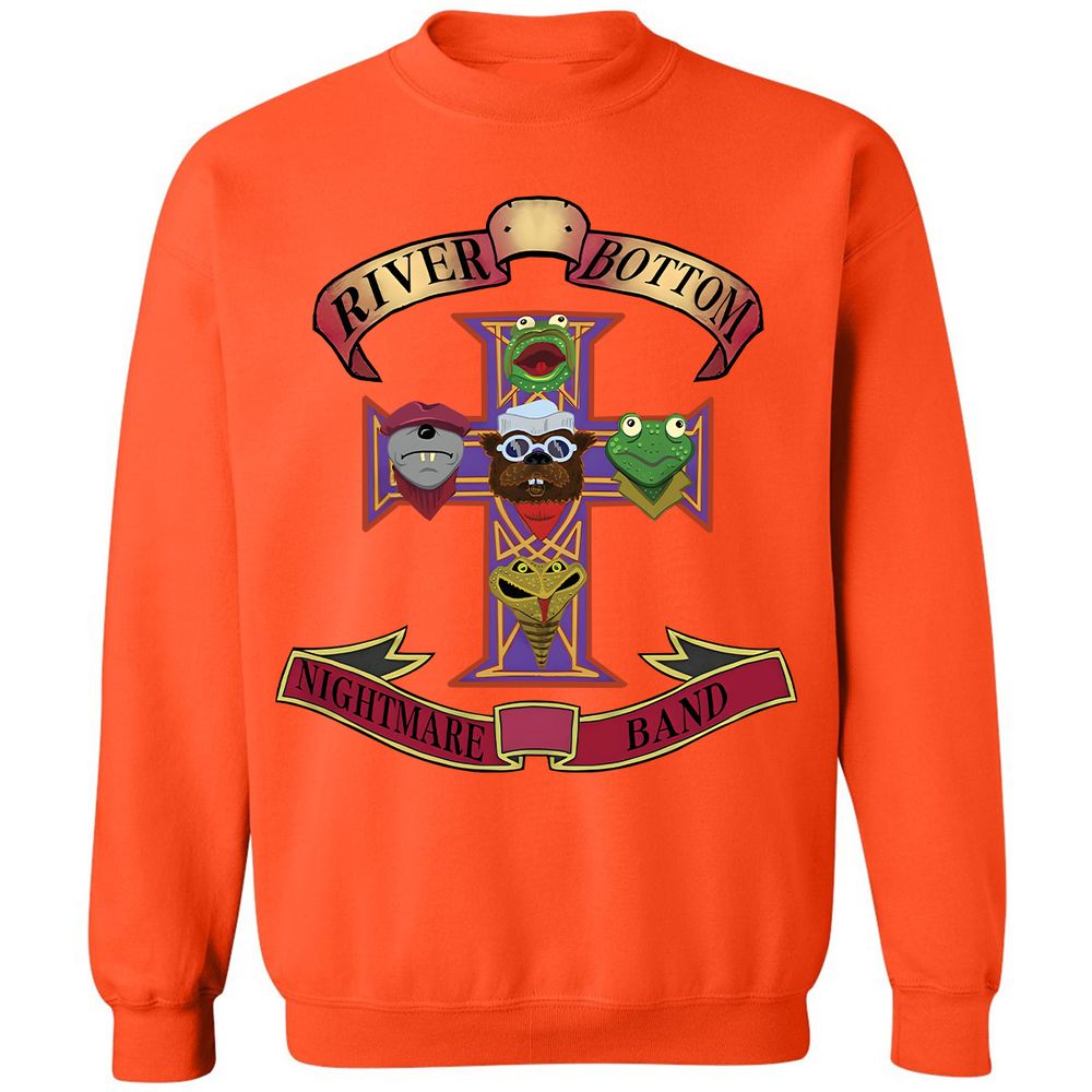 Classic Unisex Sweatshirt - JB6DJ6ZQ - Orange - 10
