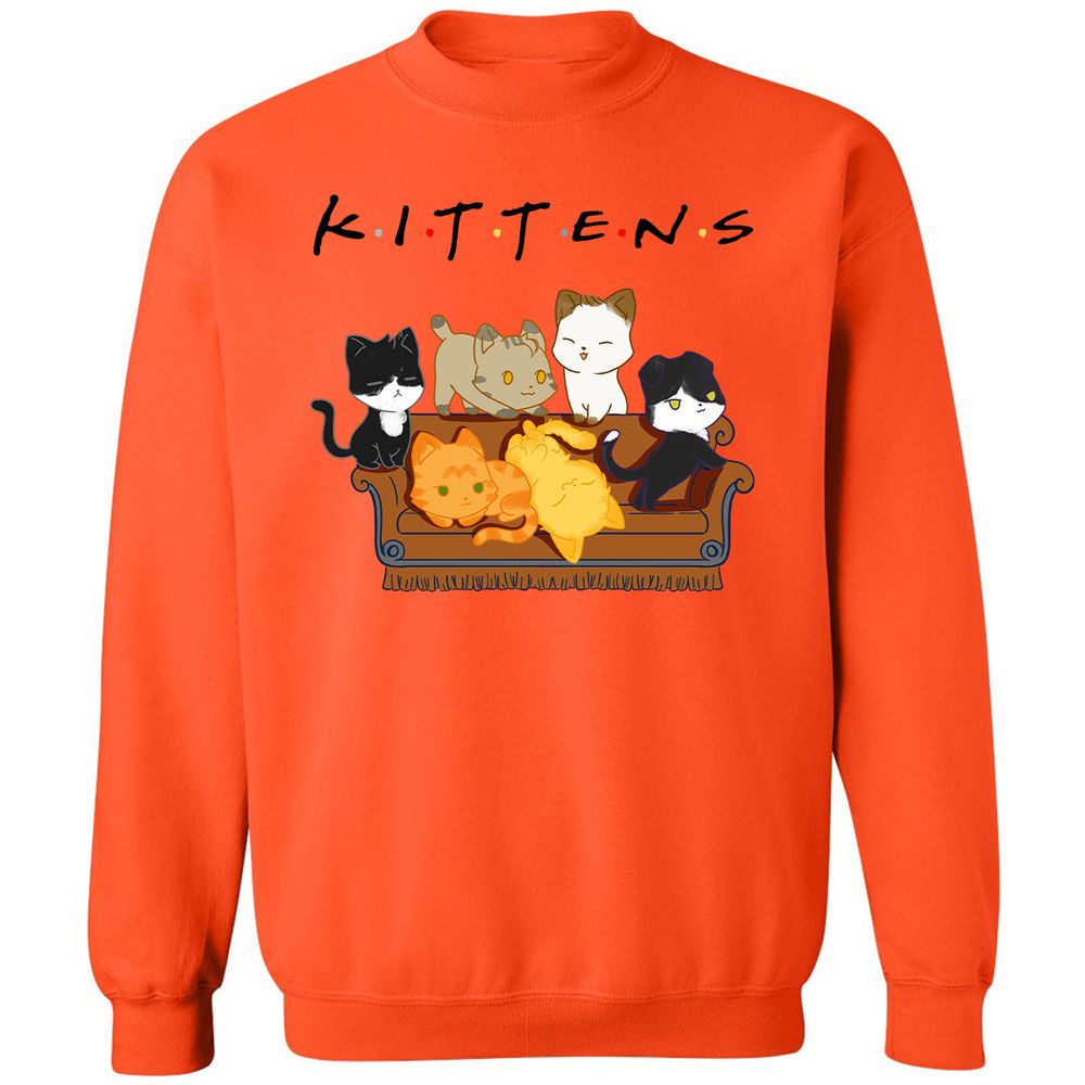 Classic Unisex Sweatshirt - 3DEWXRYN - Orange - 10