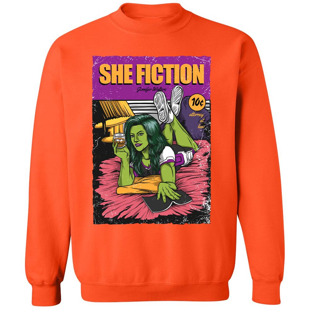 Classic Unisex Sweatshirt - FYDP4G3Y - Orange - 10