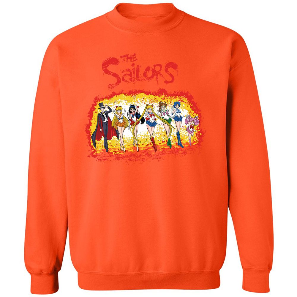 Classic Unisex Sweatshirt - 5CJJJP78 - Orange - 10