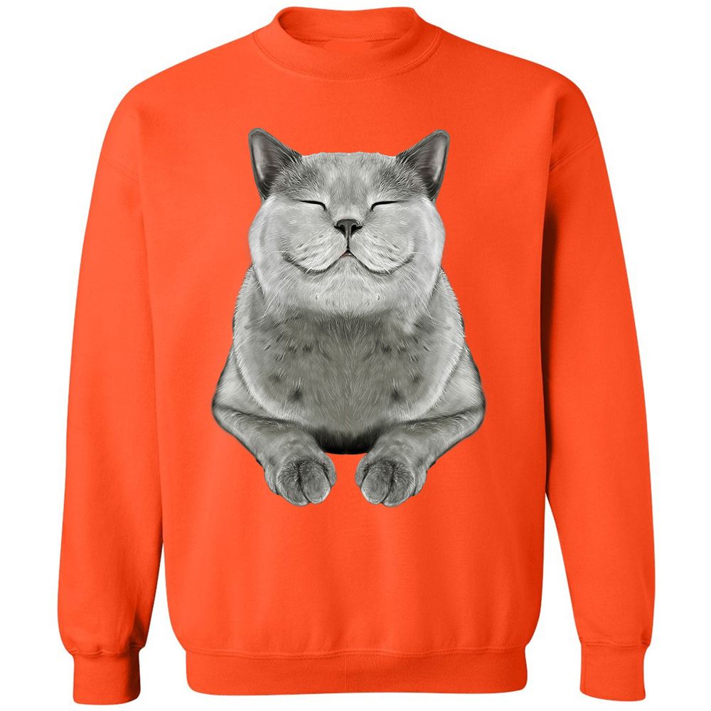 Classic Unisex Sweatshirt - WW71SQDV - Orange - 10