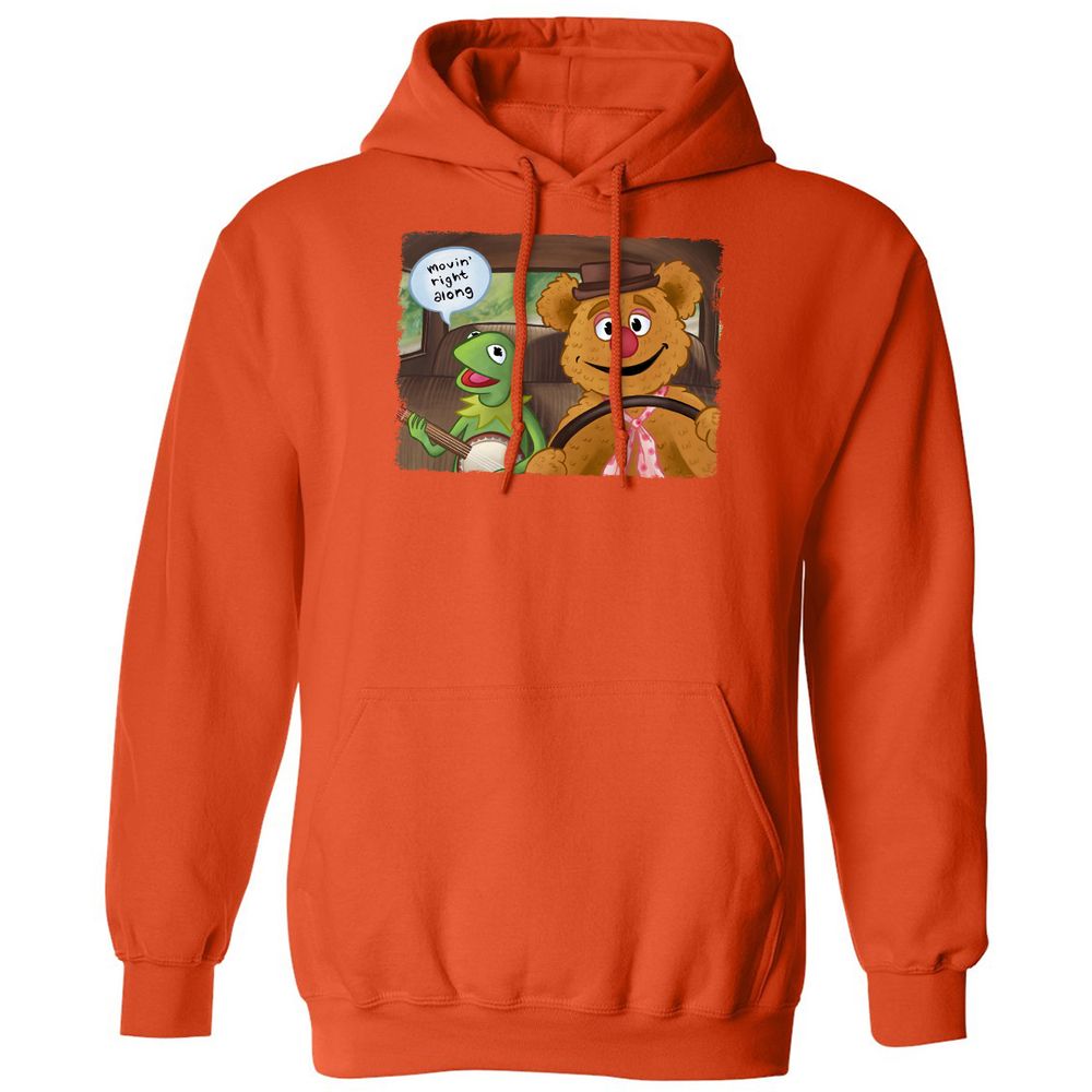Classic Unisex Hoodie - ZZ37GLCA - Orange - 10