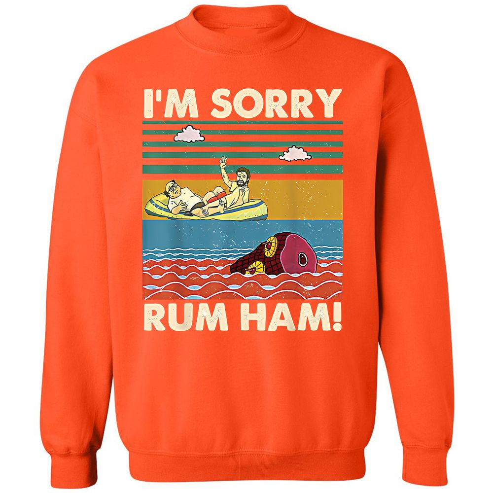 Classic Unisex Sweatshirt - 4P688NDJ - Orange - 10