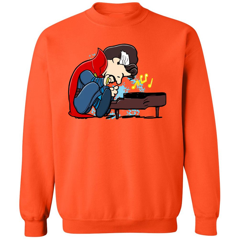 Classic Unisex Sweatshirt - RQYK4PJM - Orange - 10