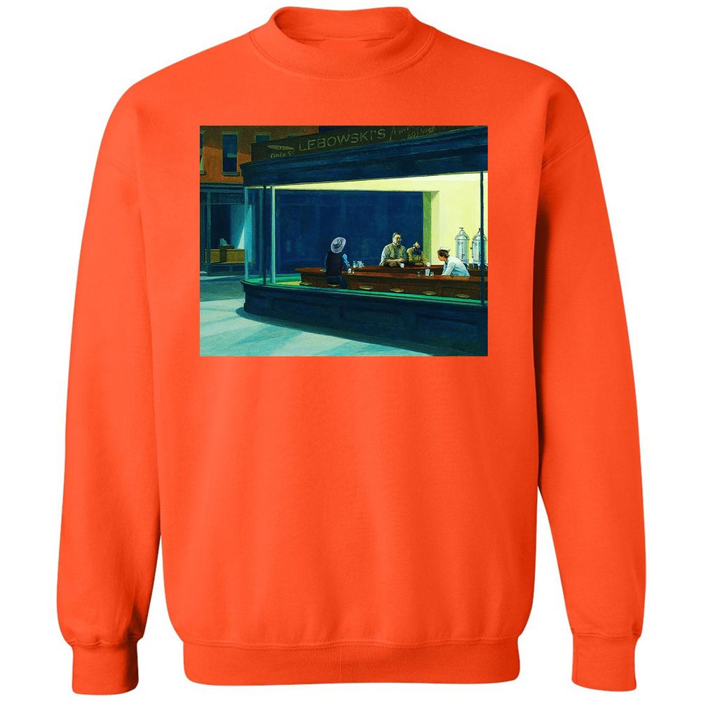 Classic Unisex Sweatshirt - TUKUGZQM - Orange - 10