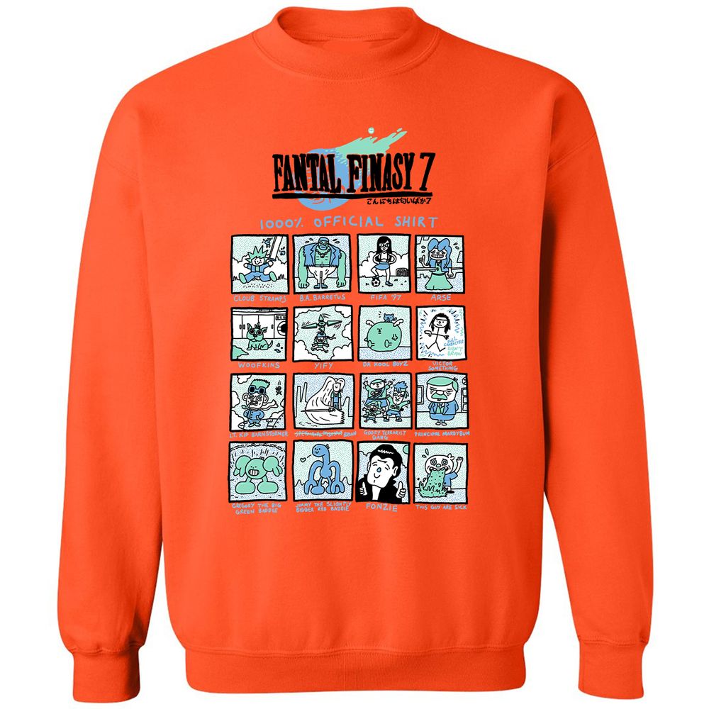 Classic Unisex Sweatshirt - AA8WBHCN - Orange - 10