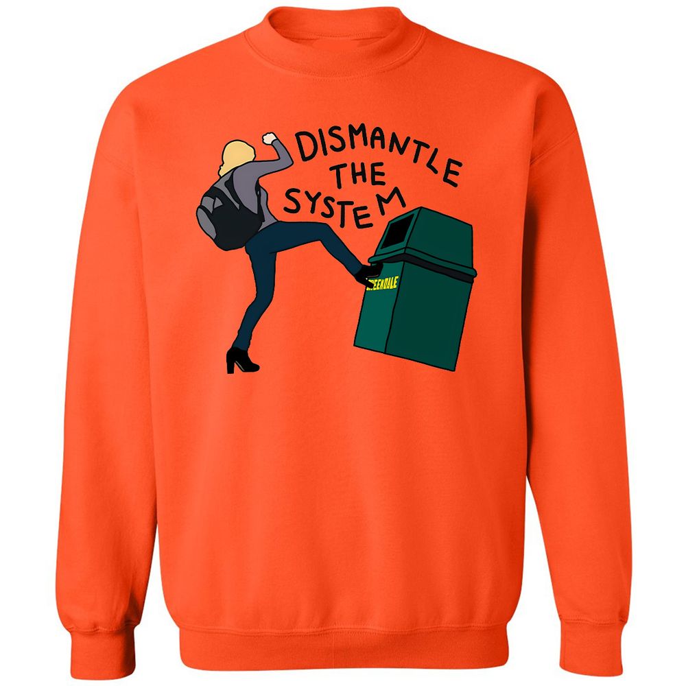 Classic Unisex Sweatshirt - 6AFL8UH1 - Orange - 10