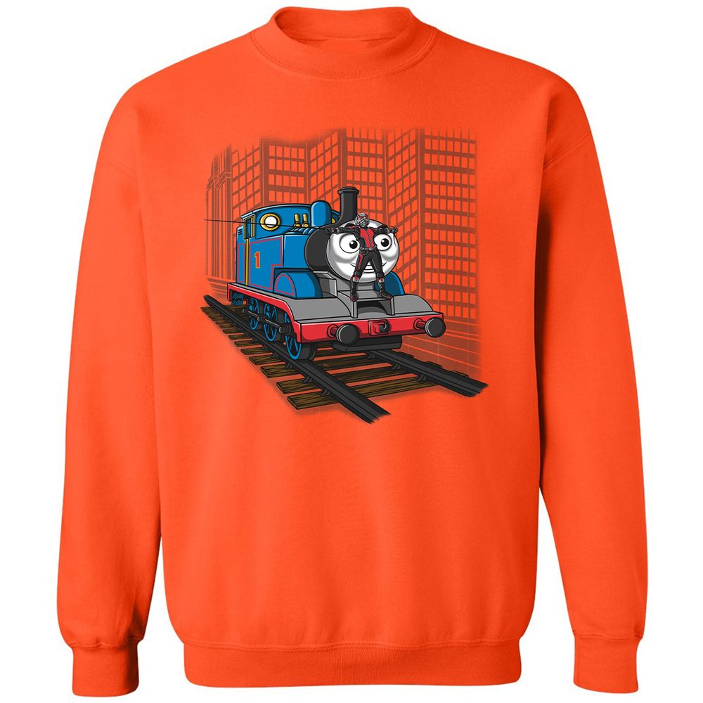 Classic Unisex Sweatshirt - 6KX6DXL9 - Orange - 10